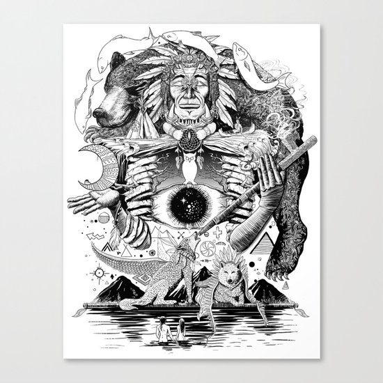 Dream Pipe Canvas Print