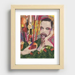 Toxic Tropic Recessed Framed Print