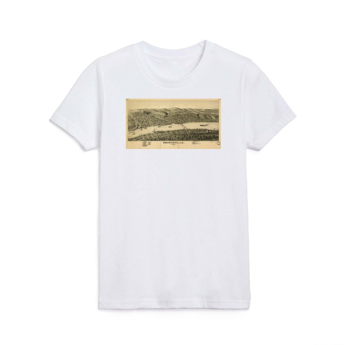 Brownsville, Pennsylvania (1902) Kids T Shirt