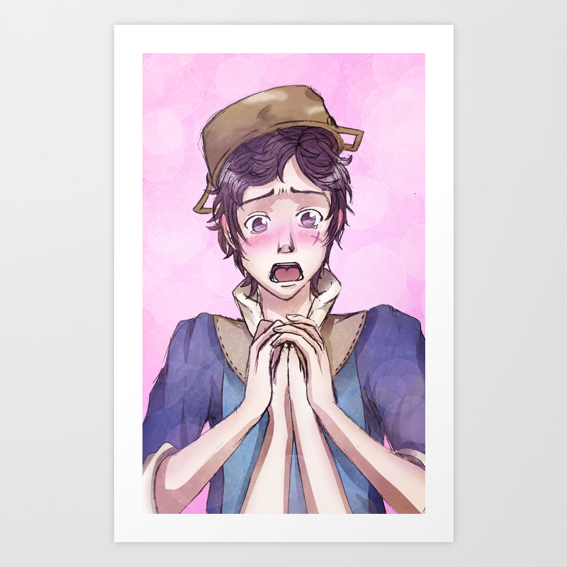 Donnel Fire Emblem Confession Art Print By Audienta Society6