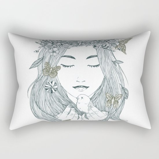 Mother nature Rectangular Pillow