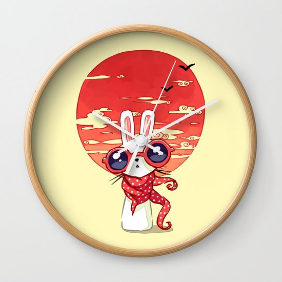 Heat Wall Clock