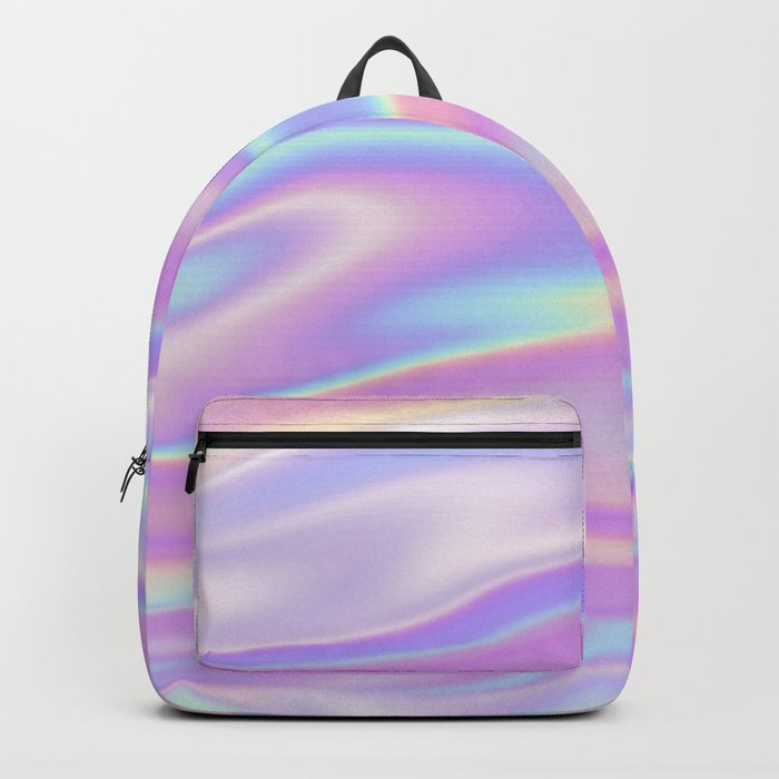 Holographic Abstract  Backpack