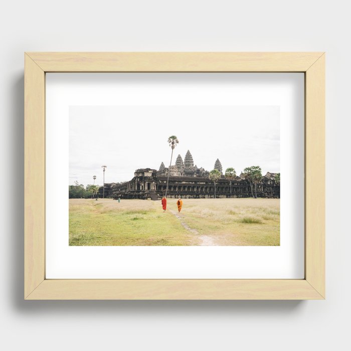 Angkor Wat temple Recessed Framed Print