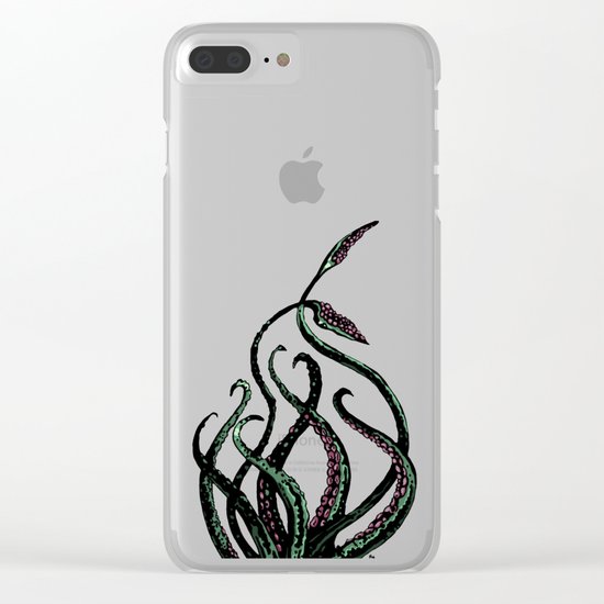 Piece of Tattooed Lady Clear iPhone Case