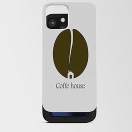Coffee house iPhone Card Case