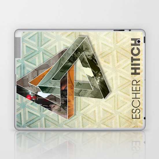 escher hitch Laptop & iPad Skin