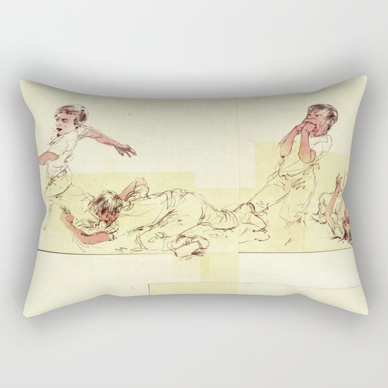Crooked Creek #4 Rectangular Pillow