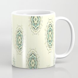 Modern Teal Mandala  Coffee Mug