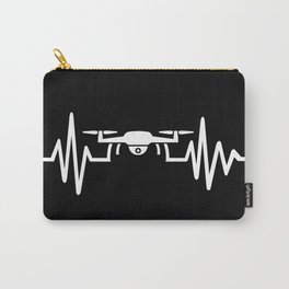 Drone Heartbeat Carry-All Pouch