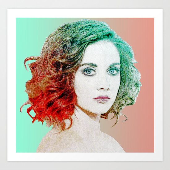 A Slice of Brie Art Print