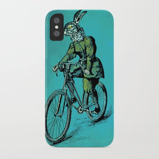 The Bicycle Bunny iPhone Case