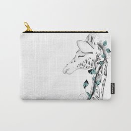 Poetic Giraffe Carry-All Pouch