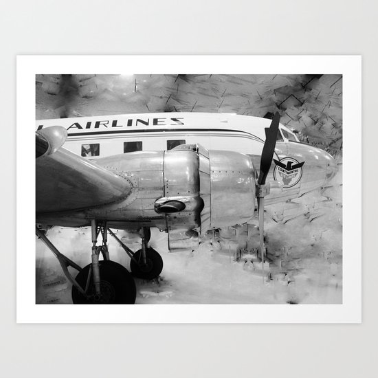 Galveston Air Museum II Art Print
