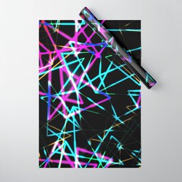 Neon lights Wrapping Paper