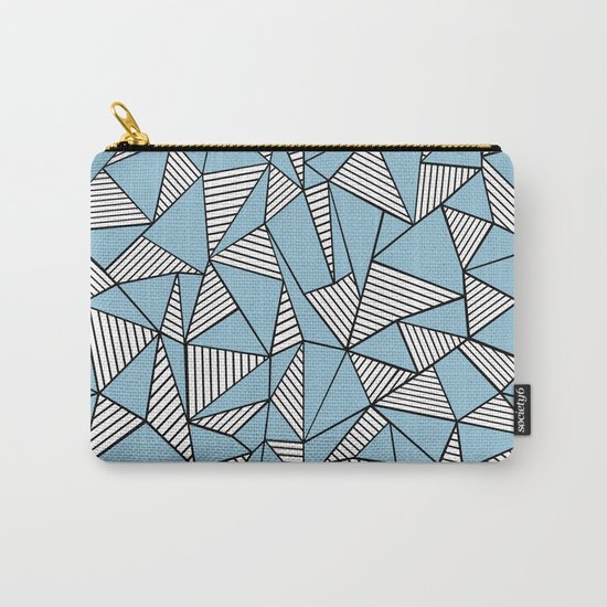 Ab Blocks Blue #2 Carry-All Pouch