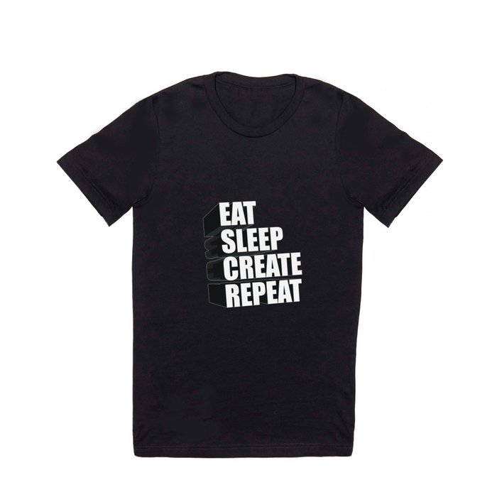 3d Typography T Shirt