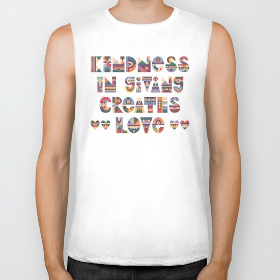 Kindness Biker Tank