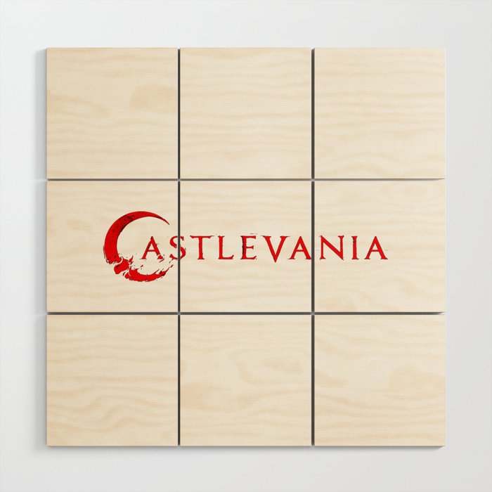 Castlevania Wood Wall Art