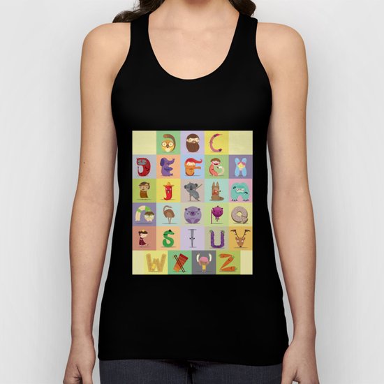 Abc Unisex Tank Top