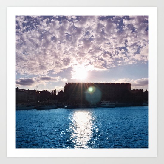Pastel vibes 35 Art Print