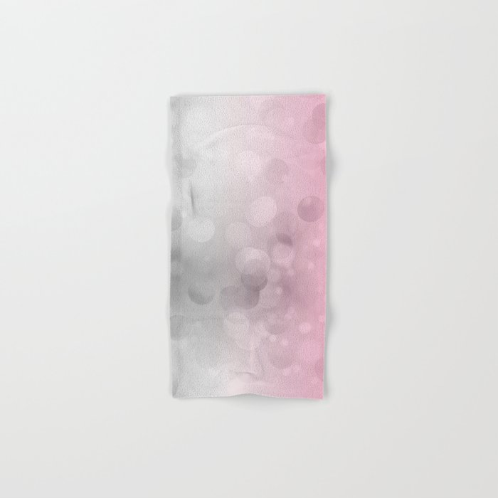 pink grey towels