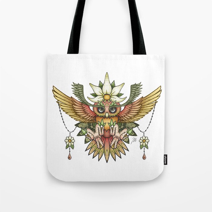 Sun Owl Tote Bag