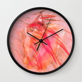 Junkanoo Pink Conch Wall Clock