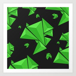 Shapes Art Print