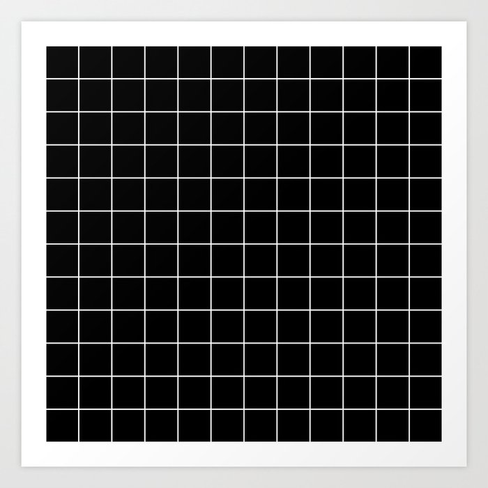 Grid Pattern Line Stripe Black and White Minimalist Geometric Stripes Lines Kunstdrucke Grid Pattern Line Stripe Black and White Minimalist Geometric Stripes Lines Kunstdrucke