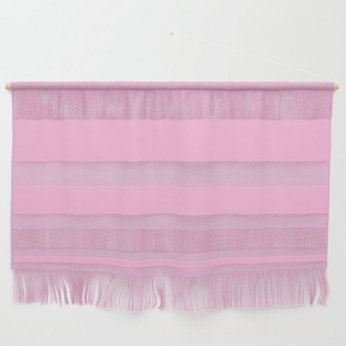 Monochrome Pink 255-187-221 Wall Hanging