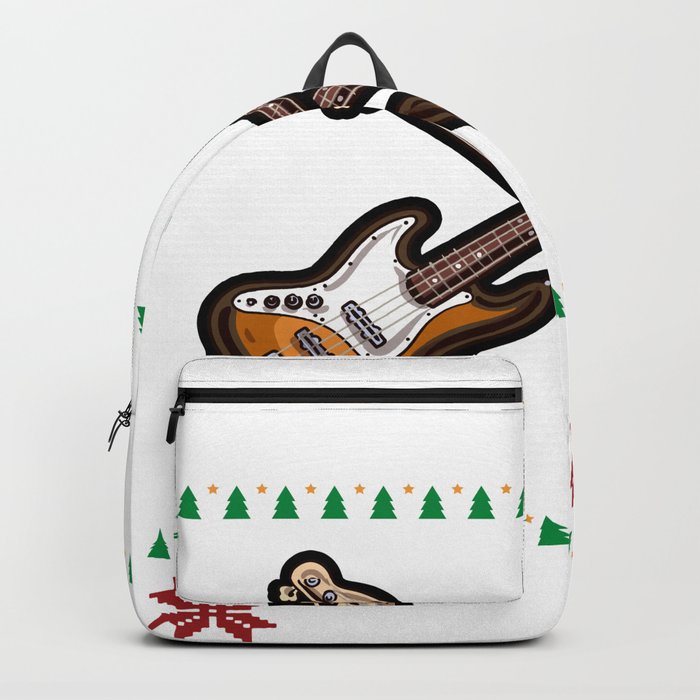 Merry Bassmas - Christmas with techno and bass Backpack