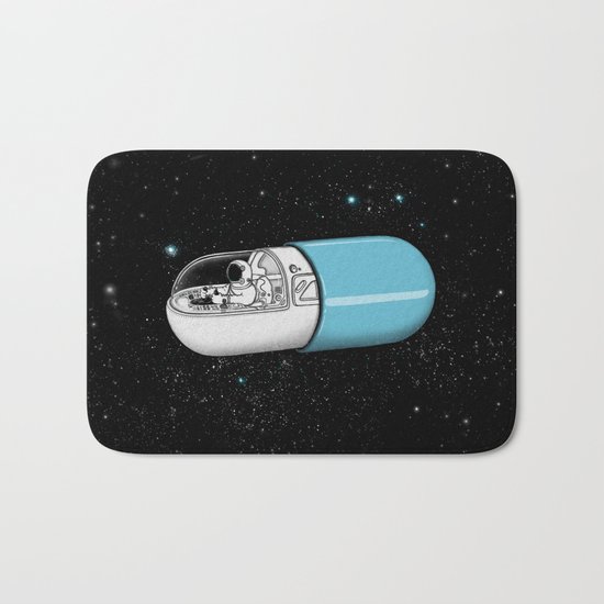 Space Capsule Bath Mat