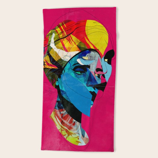 head_141113 Beach Towel