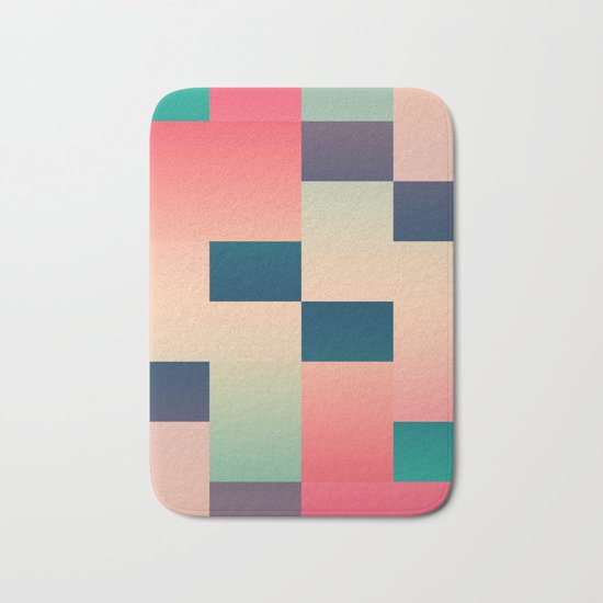 Abstract Summer #society6 #decor #buyart Bath Mat
