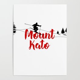 Ski at Mount Kato Poster