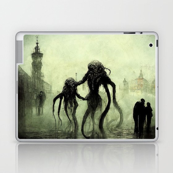 Nightmares are living in our World Laptop & iPad Skin