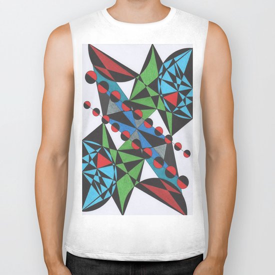 Flower Power 1 Biker Tank