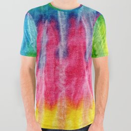 Colorful Trend All Over Graphic Tee