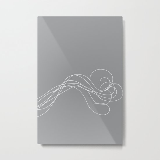 Wave Metal Print