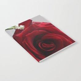 Rose and lily of the valley 2 Notebook