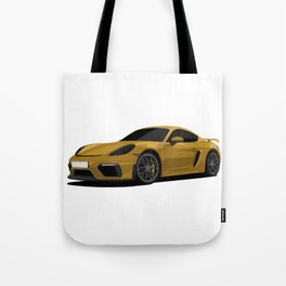 Cool Cayman GT4 Sports car  Tote Bag