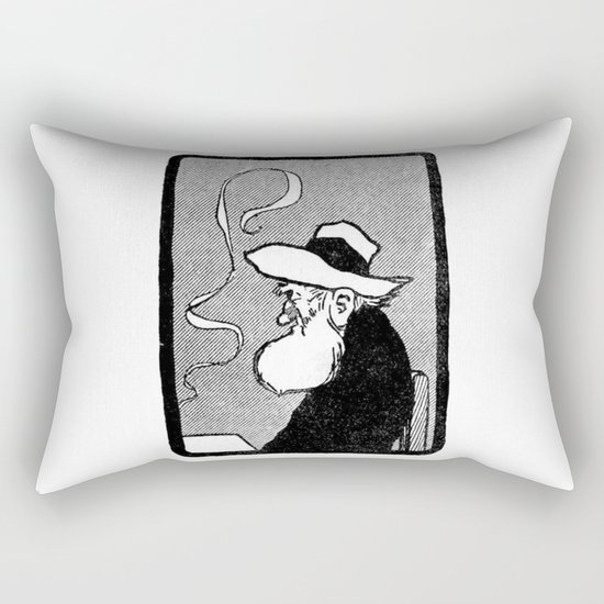 Old man Rectangular Pillow