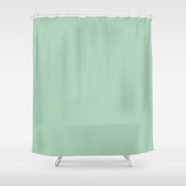 Taffy Twist Green Shower Curtain