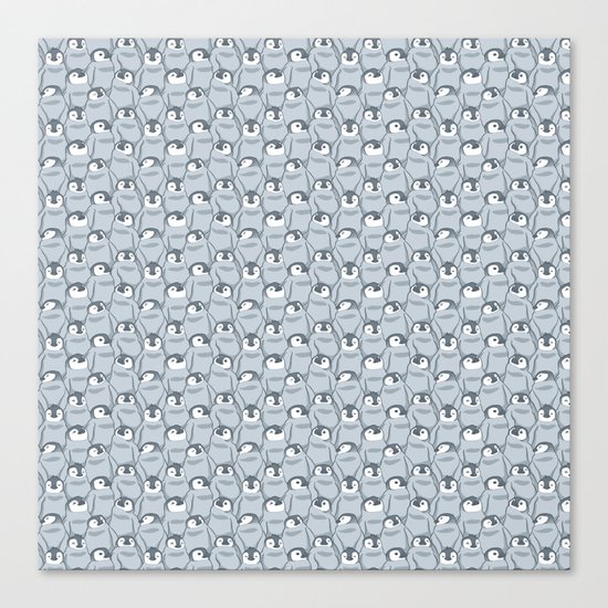 Baby Penguins Canvas Print