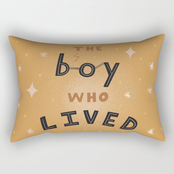 The Boy Who Lived Rectangular Pillow