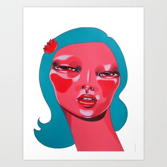INTERLOCKED Art Print