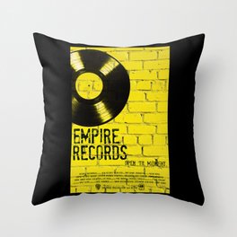 Empire Records Throw Pillow