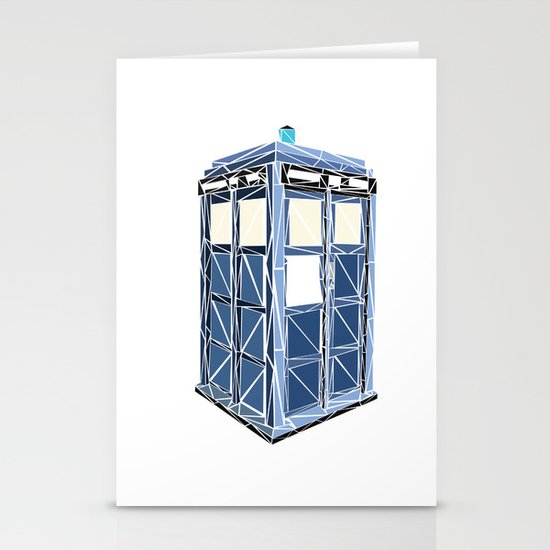 The Tardis Stationery Cards