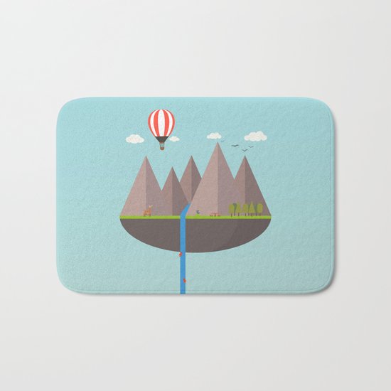Flat island Bath Mat